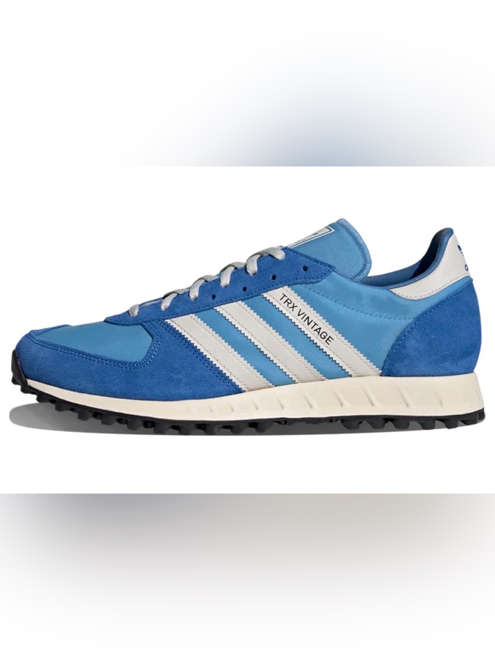 adidas Unisex TRX Vintage Light Blue & White Retro Runner (Mens 8/ women’s 10)